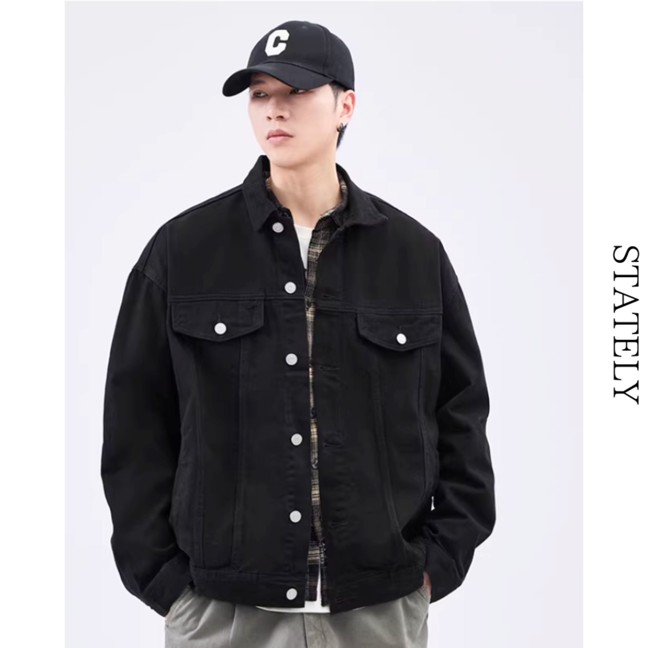 Vintage Washed デニムTrucker Jacket/9color_O02・画像11