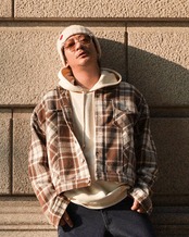 【#Re:room】CHECK SHORT LENGTH JACKET［REJ143］