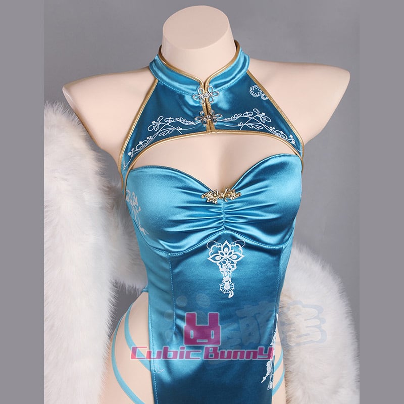 ブルアカ　アスナ　同人コスプレ衣装　チャイナドレス　旗袍 ブルアカ 一之瀬アスナ チャイナドレス（歪萌舍 | CubicBunny