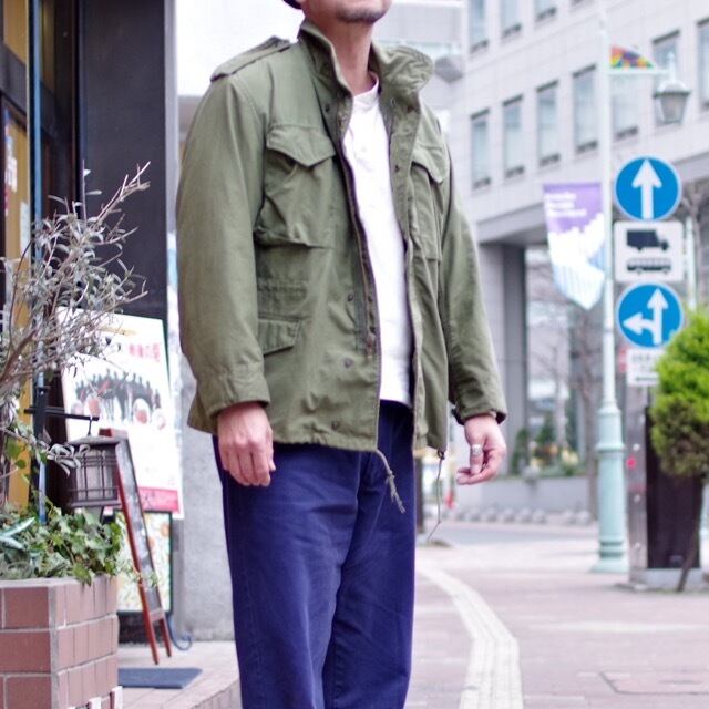 1970s~ US ARMY M-65 Field Jacket 3rd Edition Fits like Small ブラスジップ 古着屋  仙台 biscco【古着  Vintage 通販】