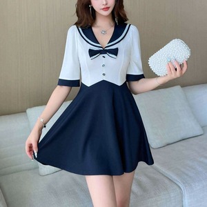 ミニドレス ～3XL（2色） K2342