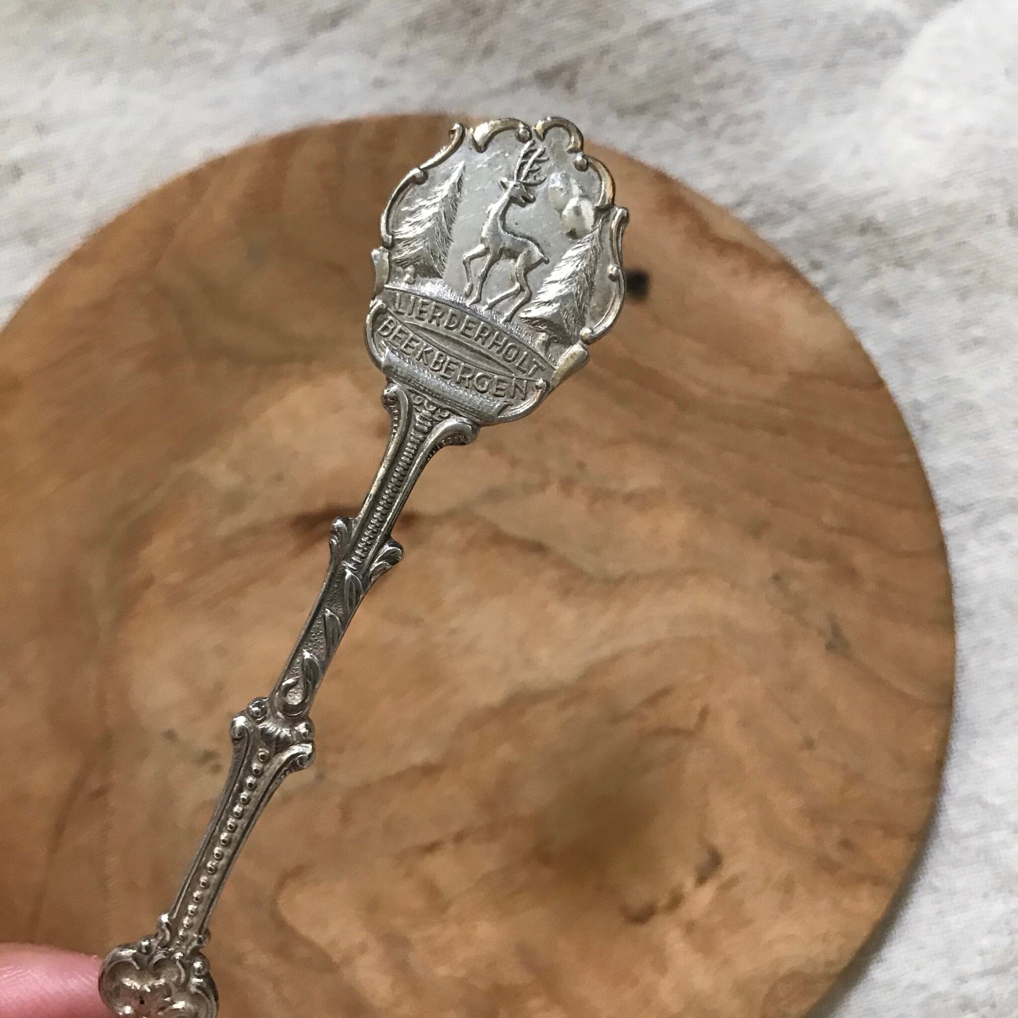 森と鹿のティースプーン