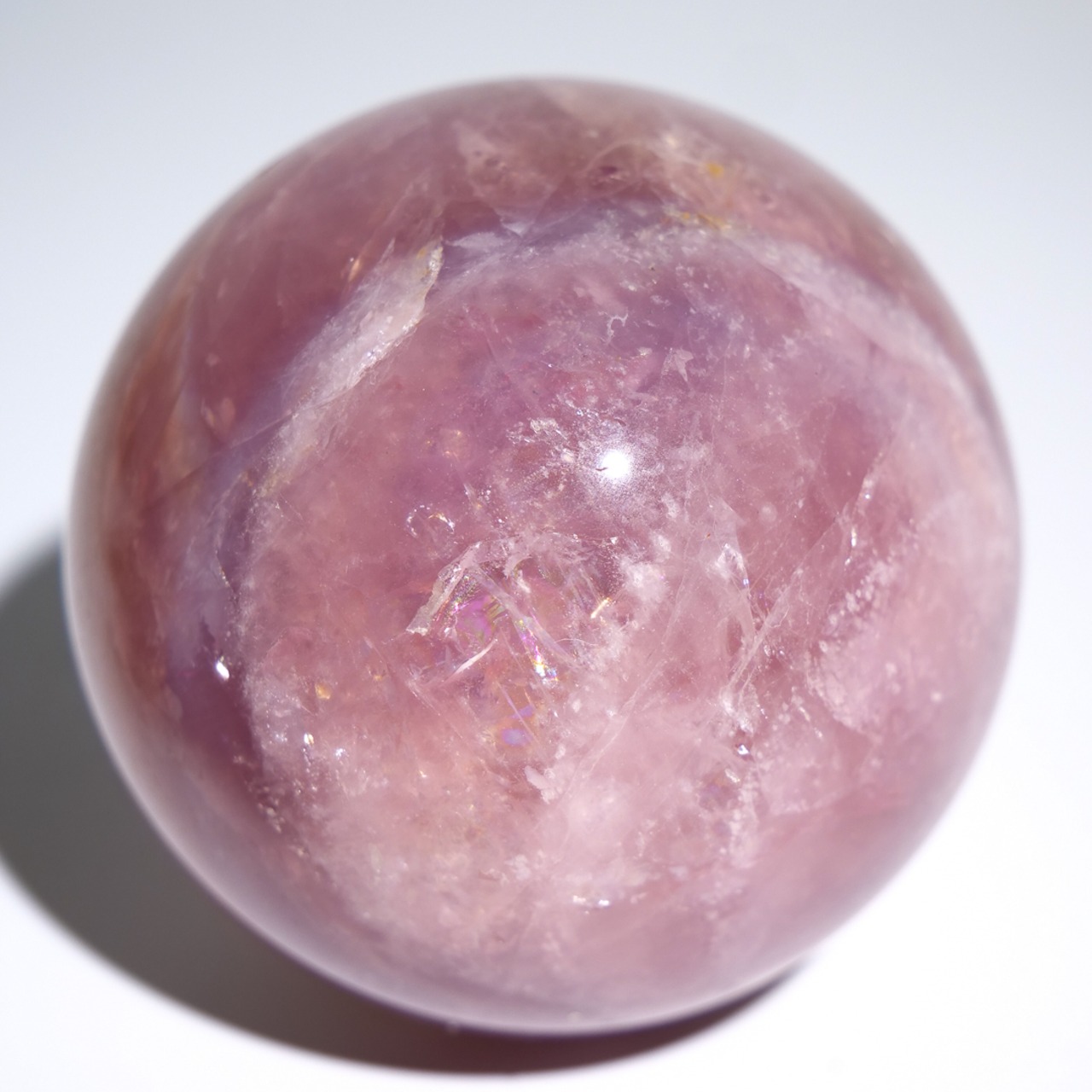ラベンダー ローズクォーツ / スフィア【φ5.7cm】