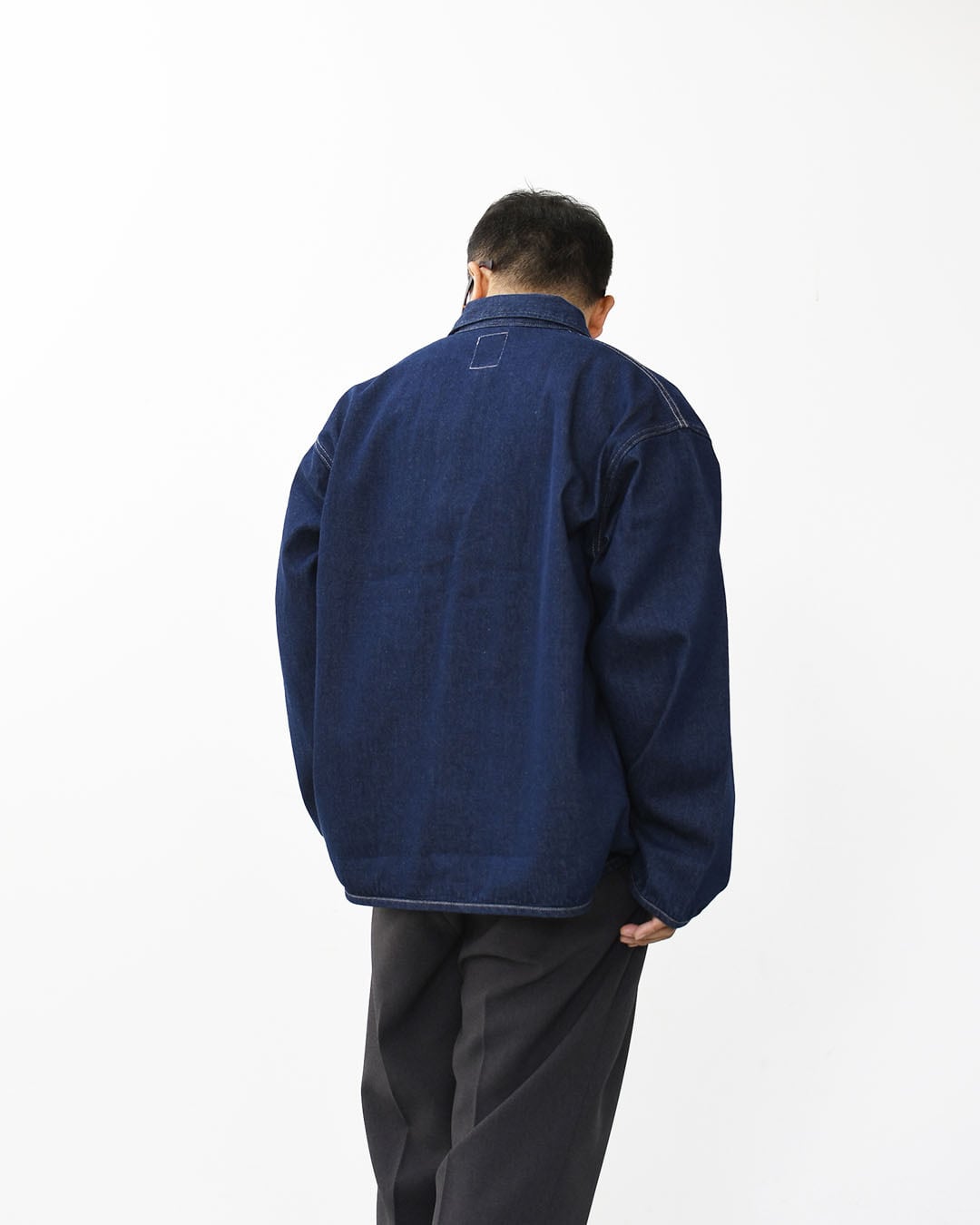 美品　DANTON ダントン　カバーオール　38 コットン インディゴ　M DANTON [ダントン] M COTTON DENIM COVERALL [DT-B0400 DNS] コットン