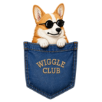 POCKET WIGGLE Tee　[T0023]