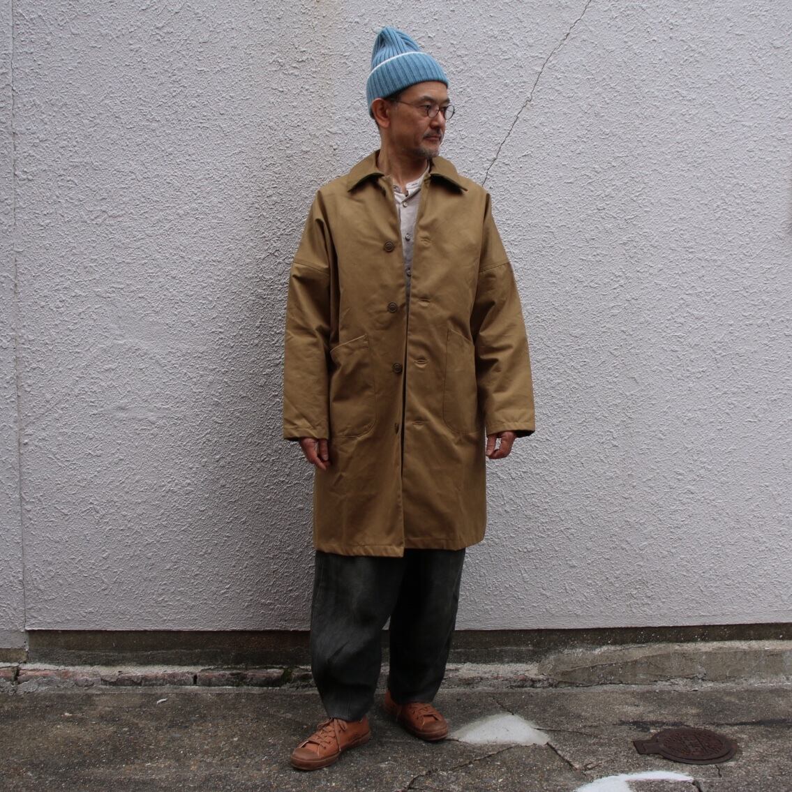 Yarmo/ヤーモ DUSTER COAT ダスターコート KAHKI #YAR-20AW18T | Routes*Roots powered by  BASE