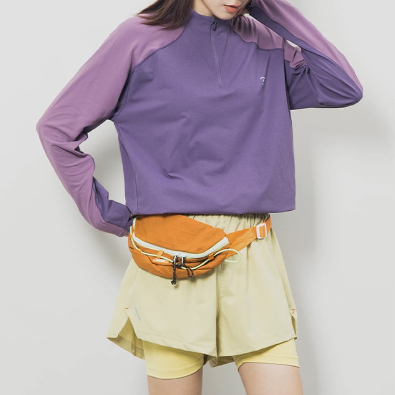 ハーフジップライトカラープルオーバー C00644