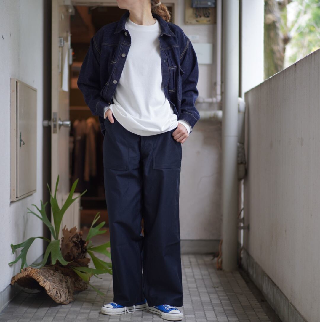 alvana(アルバナ)空紡天竺 L/S TEE WHITE