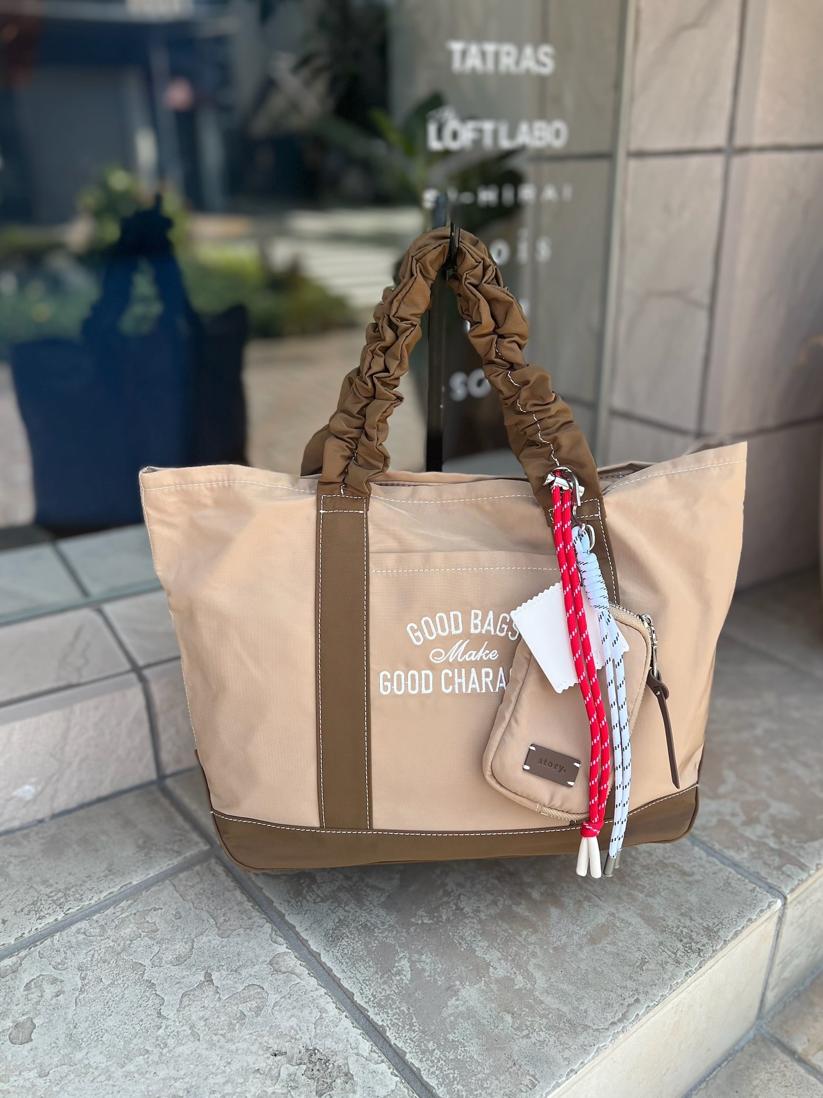 Story. / PL GOOD CHARACTER TOTE L | anouk