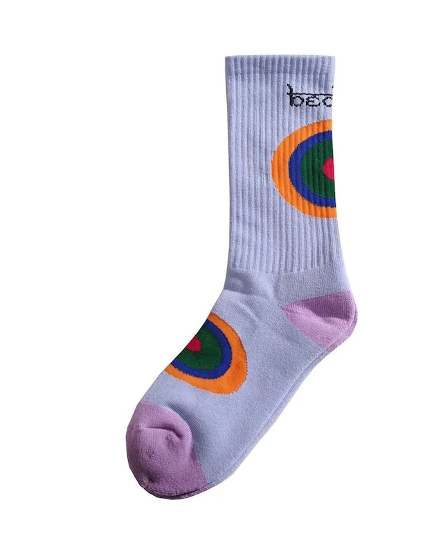 BEDLAM / CIRCLE SOCKS / AQUA