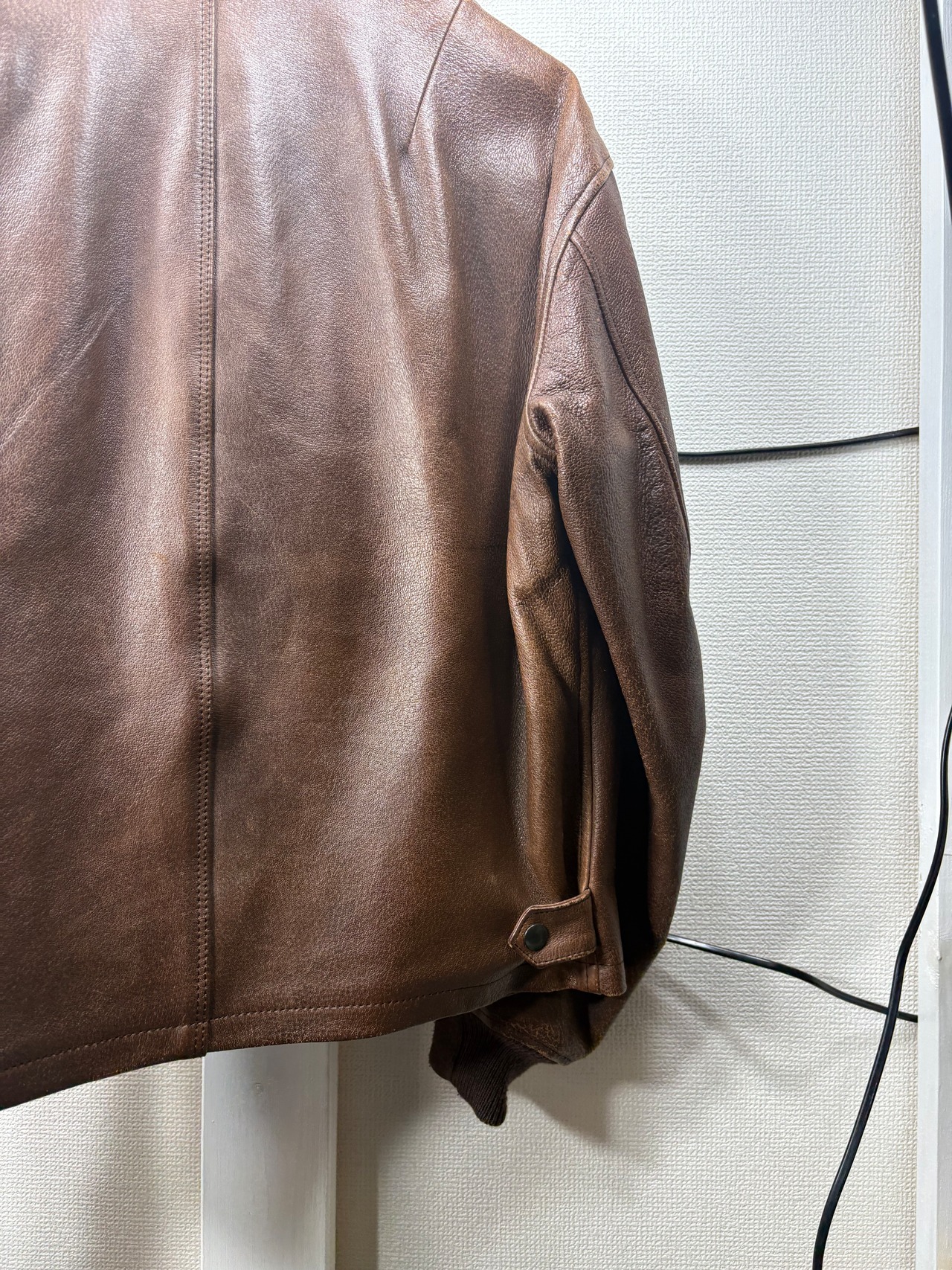 TAKEO KIKUCHI Leather Jacket