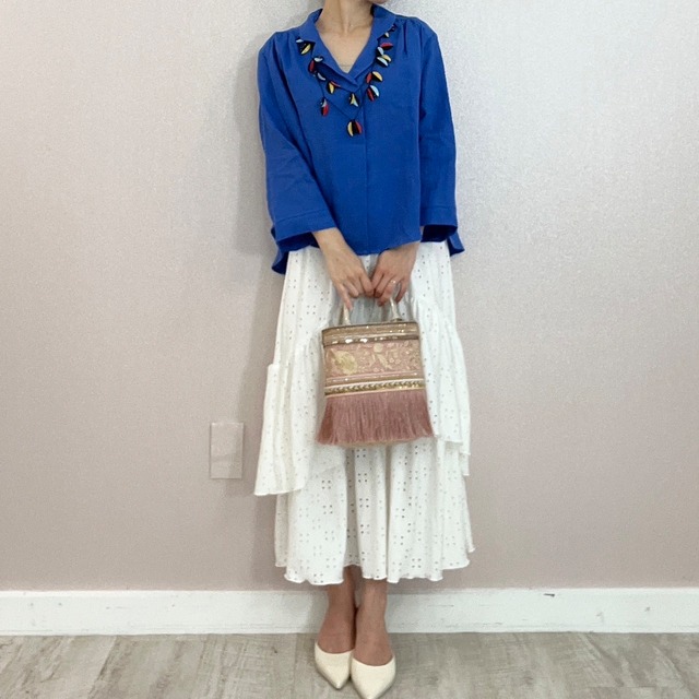 スキッパーブラウス　12000➕tax