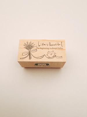 BOUS LifeisBeautiful*ラベンターと猫