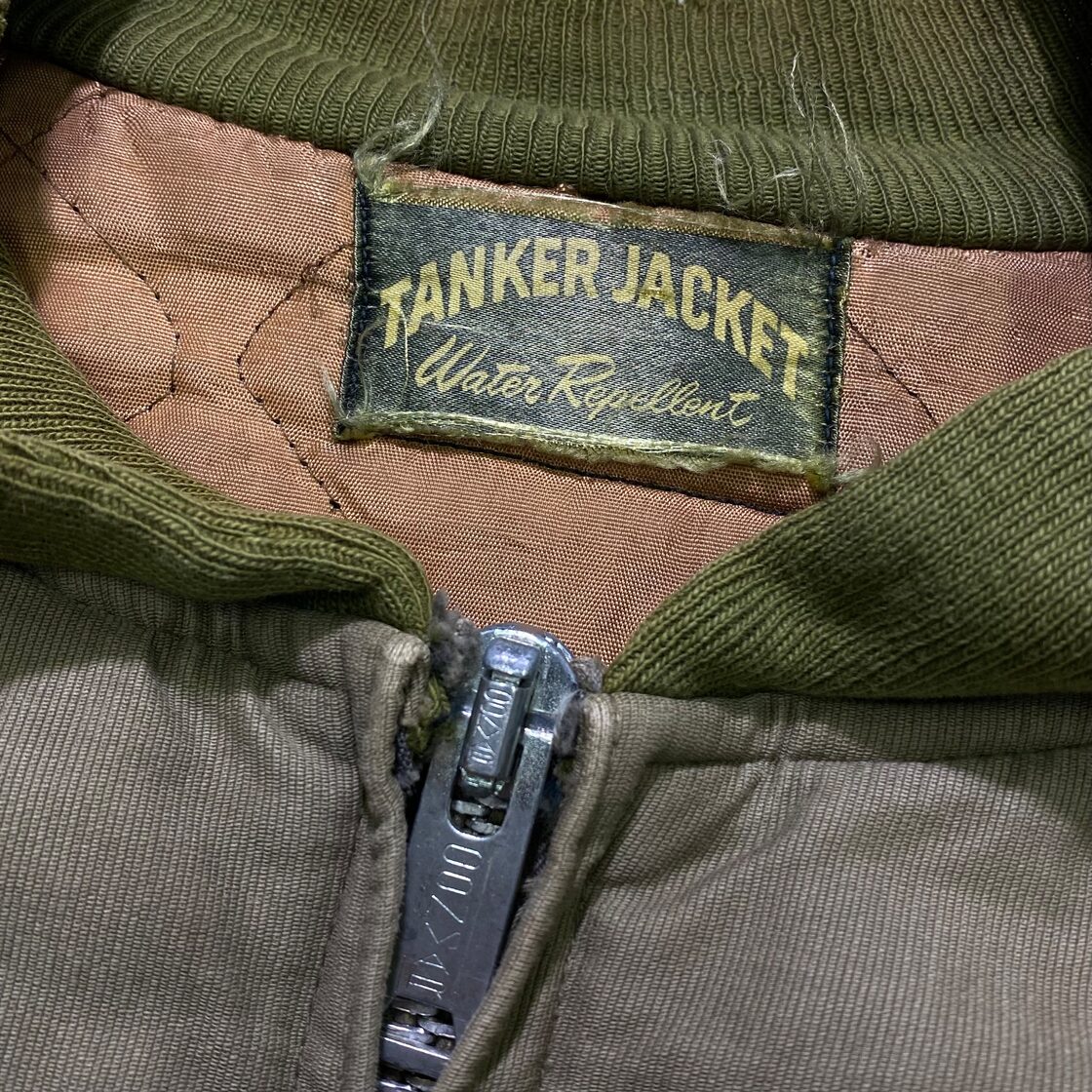 60s 70s Water Repellent Tanker Jacket タンカースジャケット 