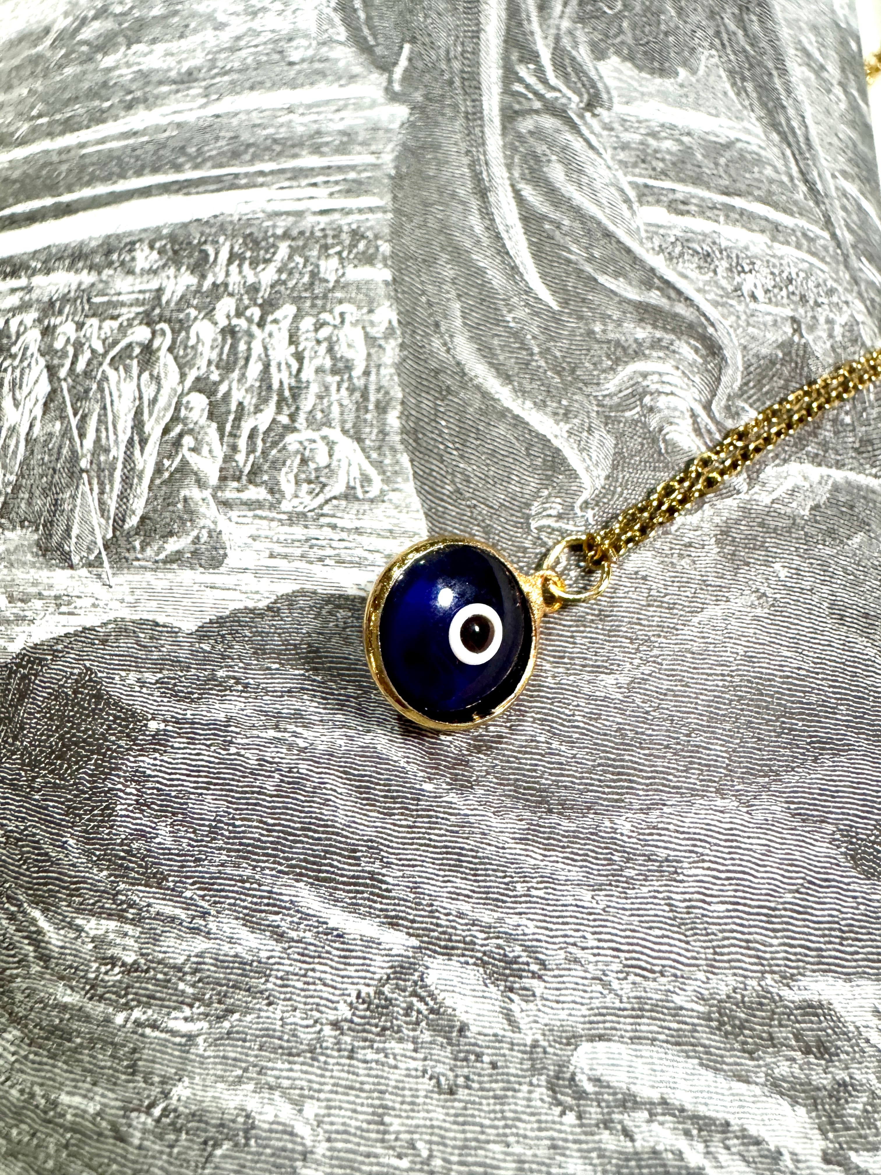 ナザールボンジュウネックレス【Evil Eye Protection Talisman/トルコ