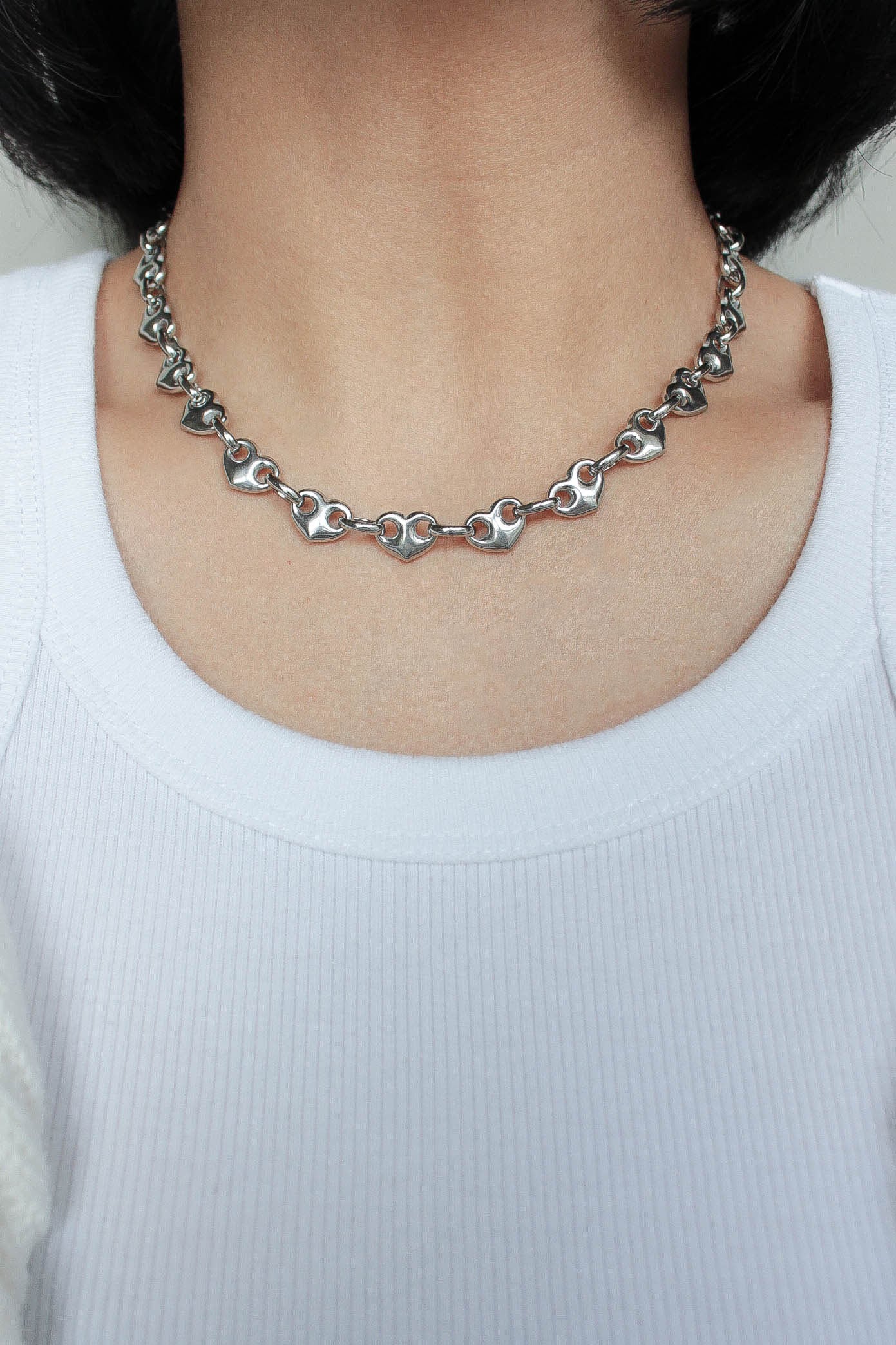 Heart Anchor Necklace | ebine(エビネ)|金属アレルギー対応アクセサリー