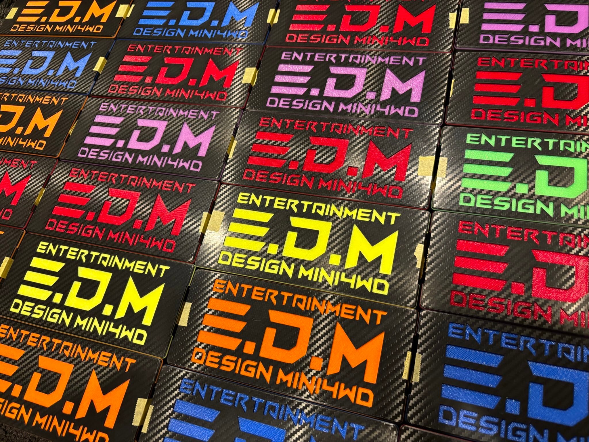 E.D.M. DESIGN　ミニ四駆　収納ケース dde736df93868d27d42b215432da32