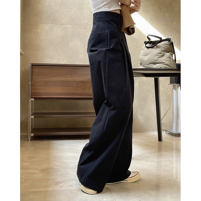 tack wide pants　10007