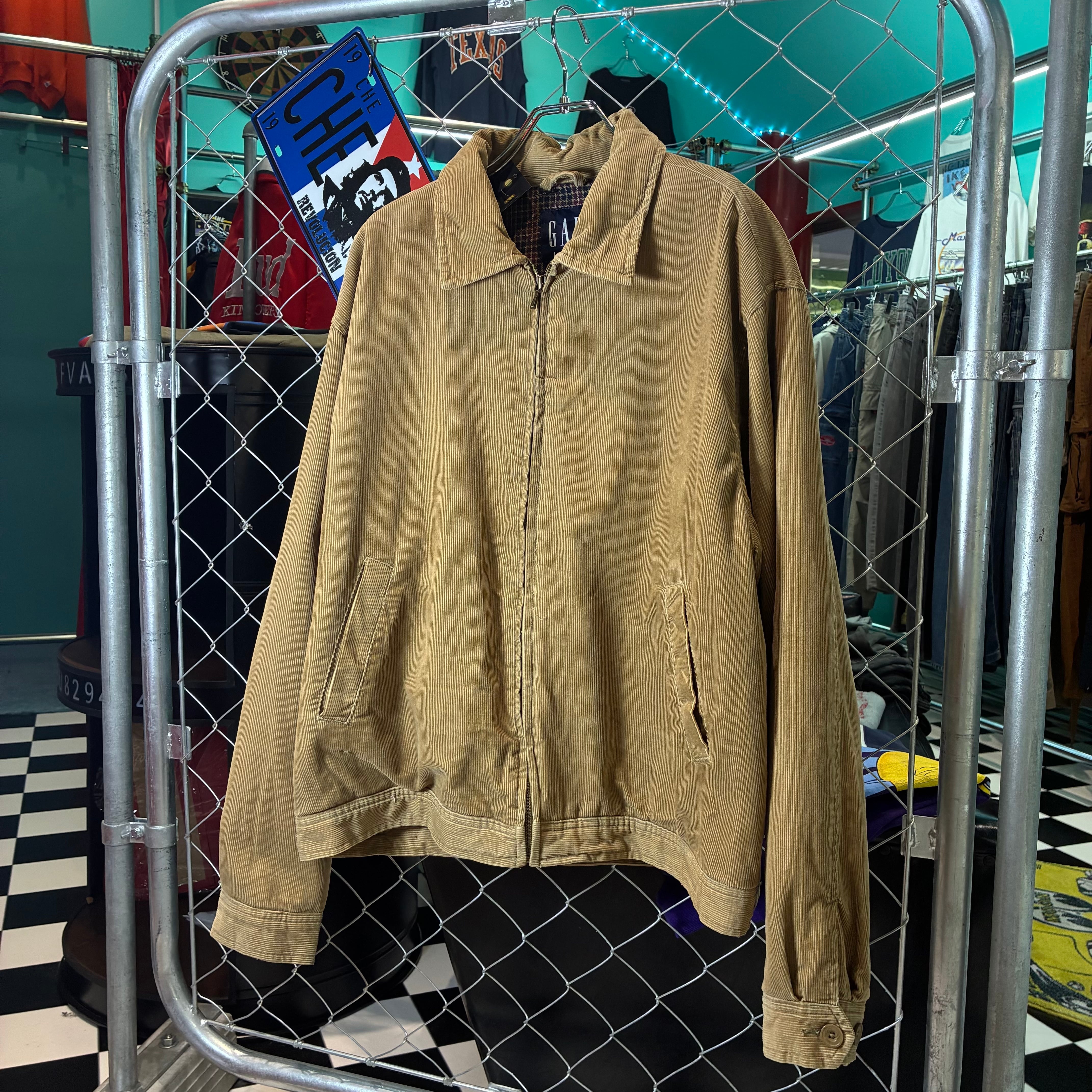 90s OLD GAP コーデュロイジャケット ベージュ スウィングトップ