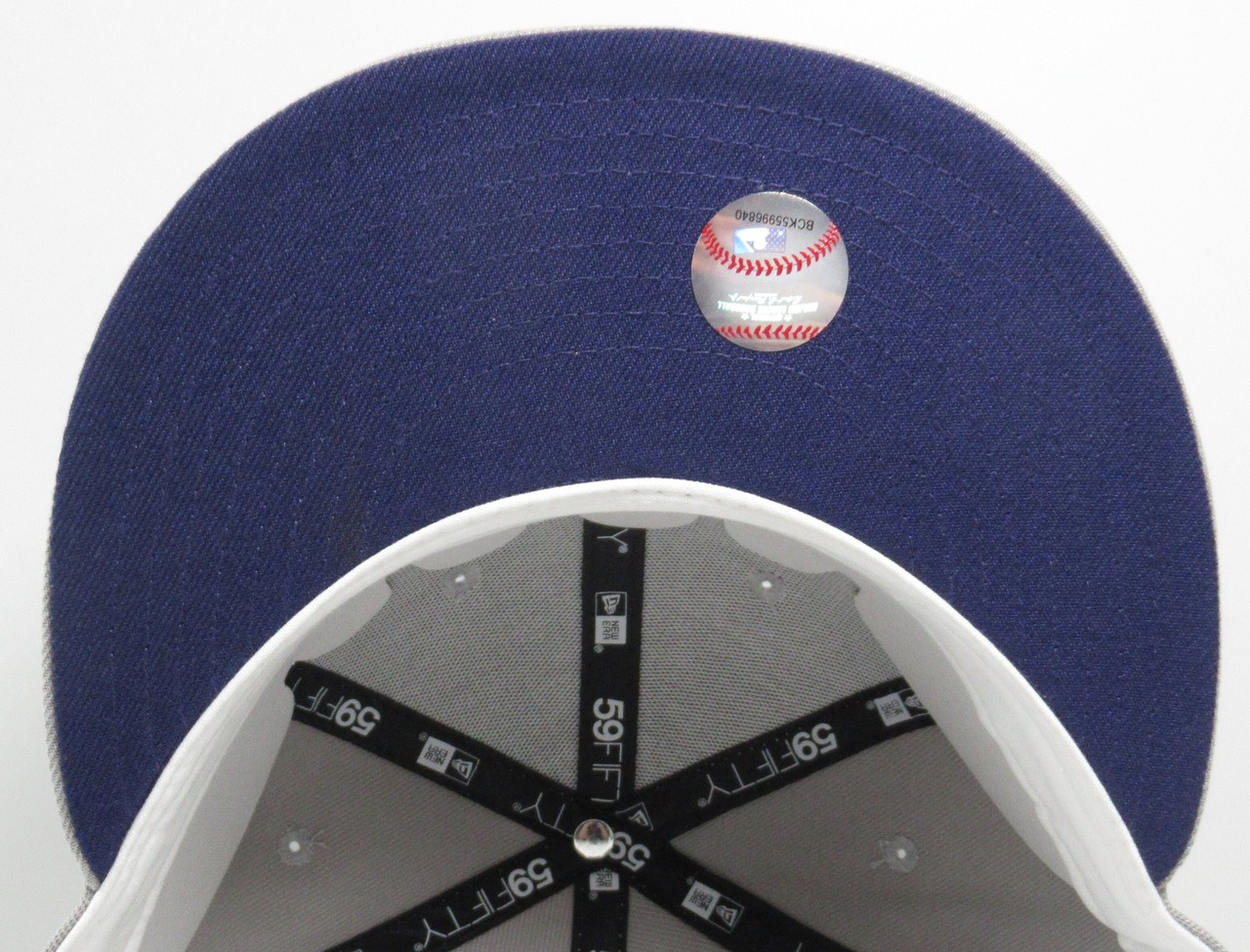 Exclusive NEW ERA 59fifty Los Angeles Dodgers　ロサンゼルス・ドジャース　Gray