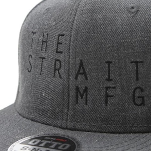 TSM SNAPBACK CAP #BLACK X HEATHER