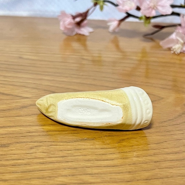 【京焼清水焼】朝堀り新鮮なタケノコ 箸置き