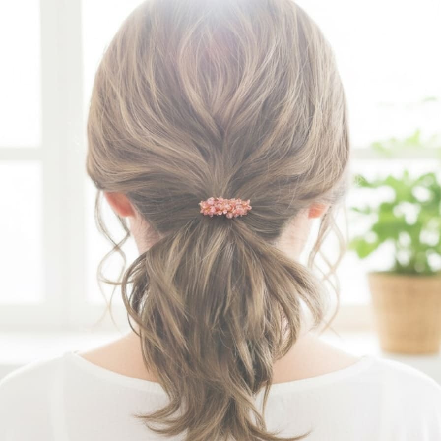 happy lilacポニーフック（pink）