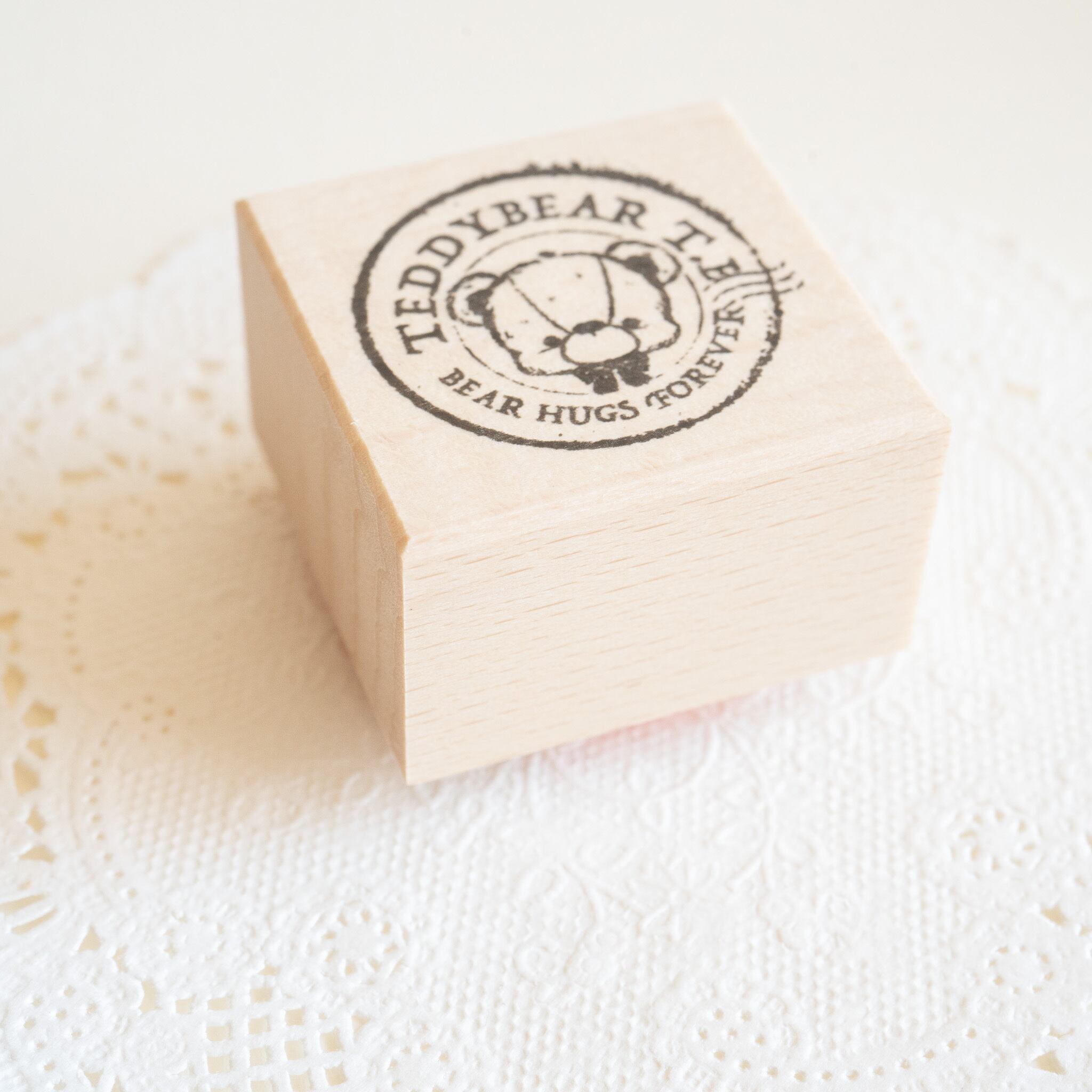 ドイツ製 ラバースタンプ マウント済『でんぐり返りのアンティーク