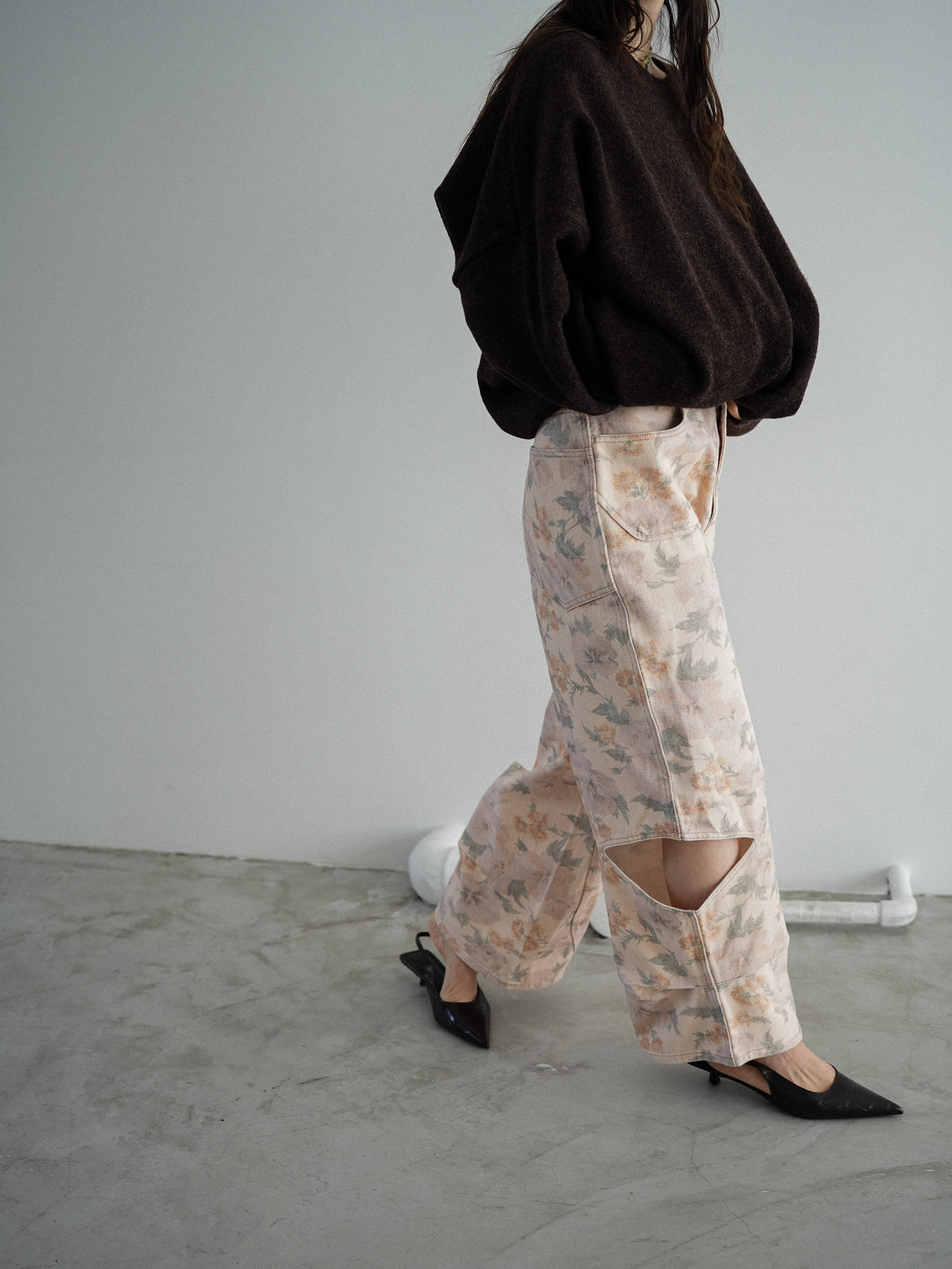 slit curve denim | Katrin TOKYO