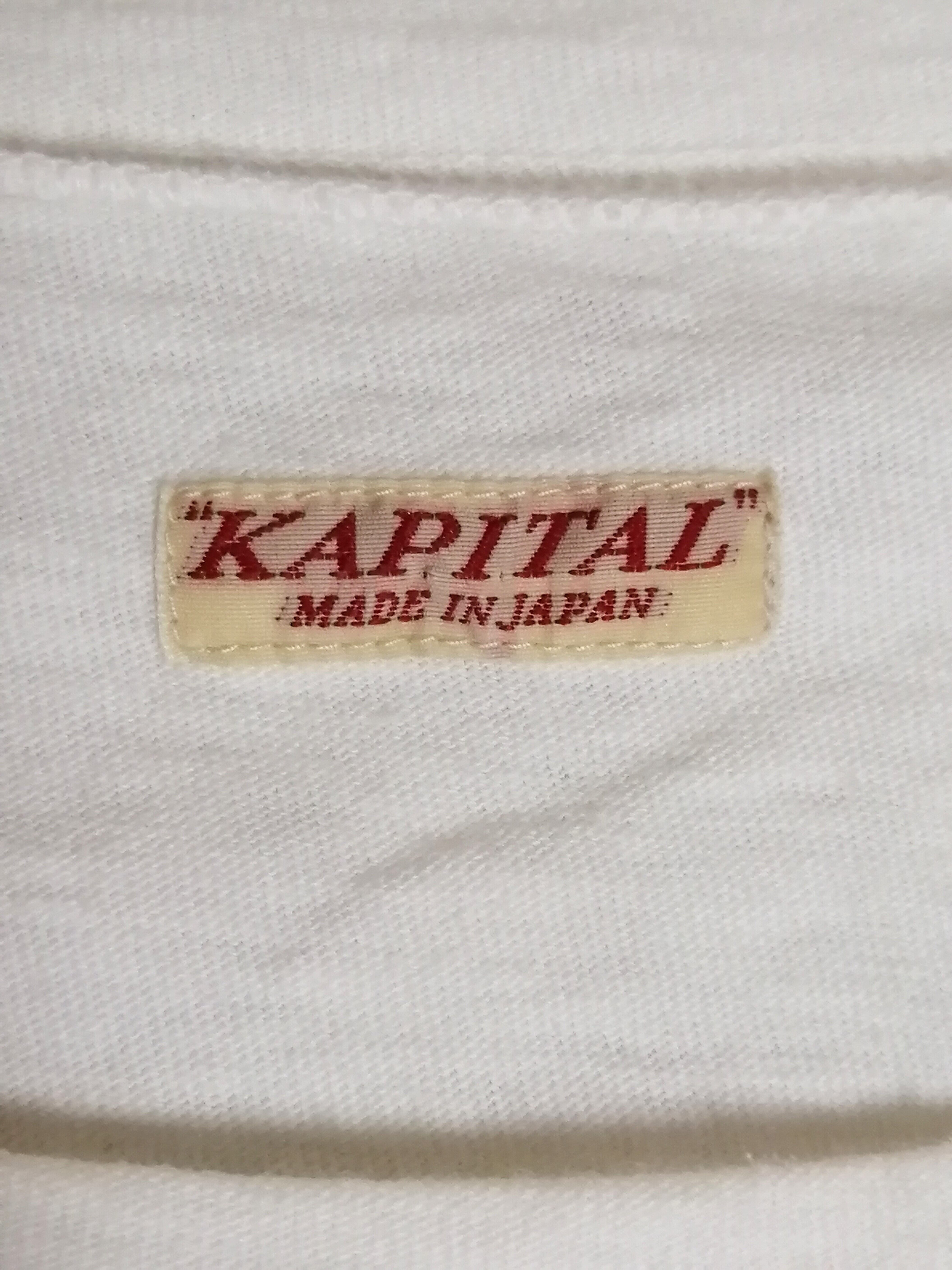 kapital 天竺バンダナHUGE-T （18.5/- 天竺 バンダナHUGE-T Tシャツ  