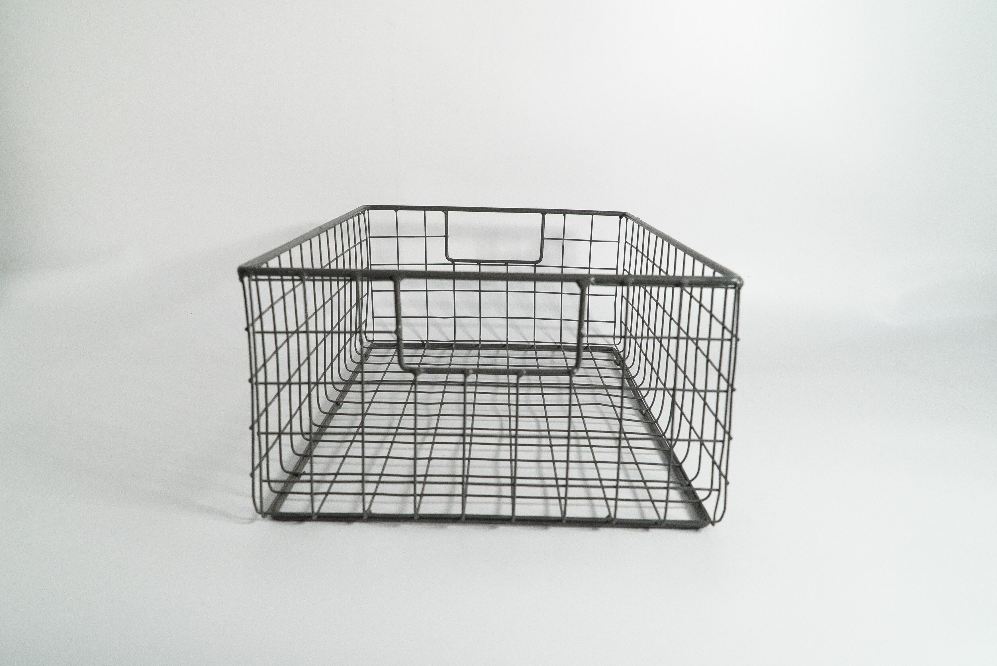 WIRE BASKET SHOES BOX Medium/PUEBCO/プエブコ/かご/シューズボックス