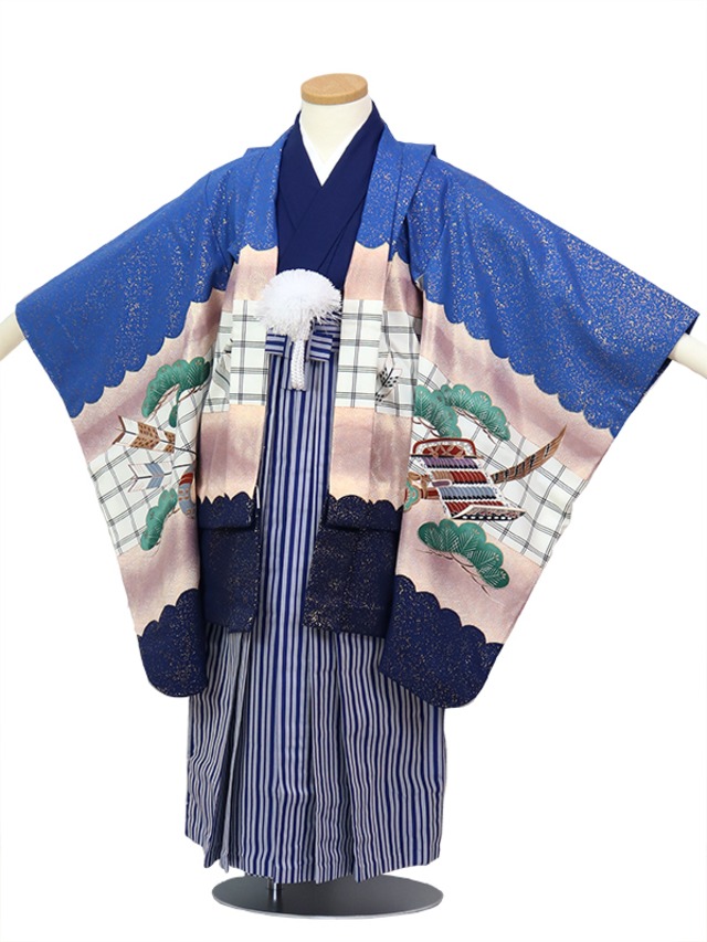 5歳男の子【かんたん着付け】AO1358