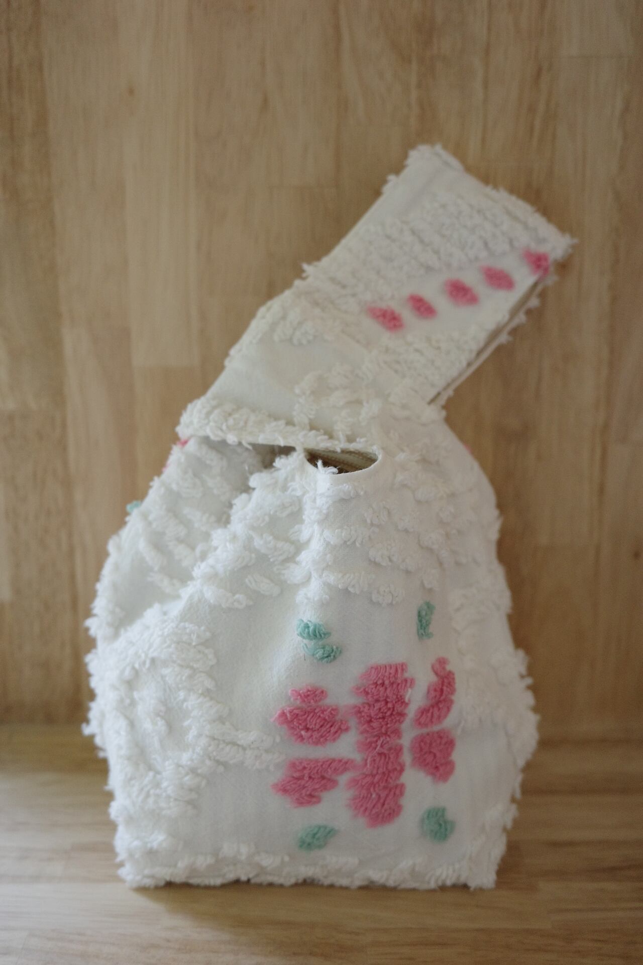 Handmade knot bag