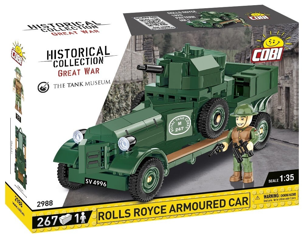 Cobi #2988 ロールス・ロイス装甲車 (Rolls Royce Armored Car