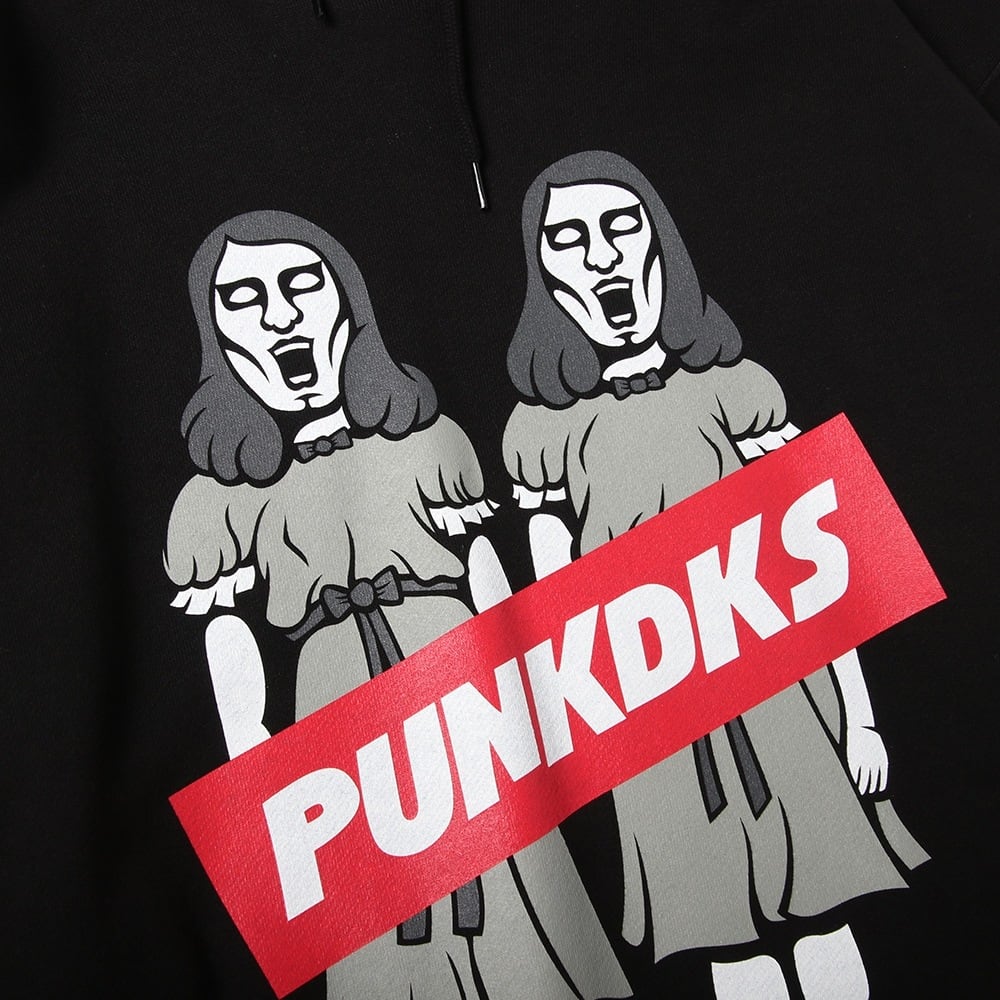 PUNK DRUNKERS】パンクドランカーズ/ あいつ双子パーカ （black