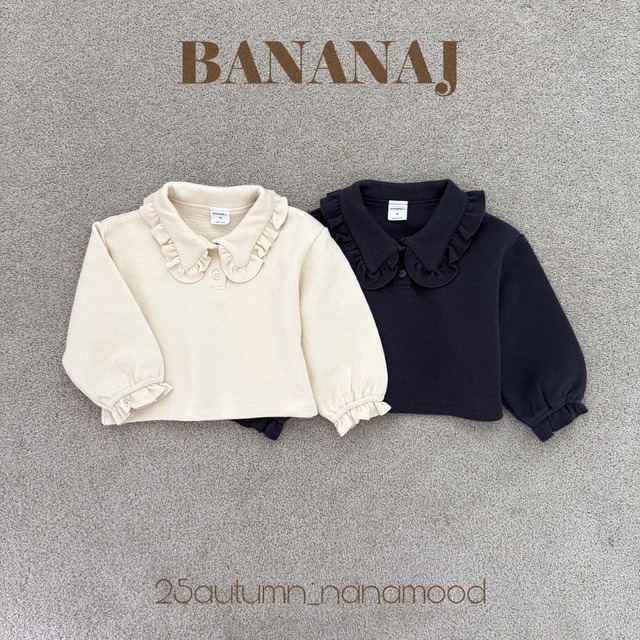 «Sold out»«ジュニアサイズあり»«Banana J» ベルトップス 2colors