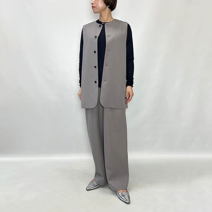 LOEFF ロエフ ギャバジン ベスト 8825-209-0133 2025秋冬新作 [送料