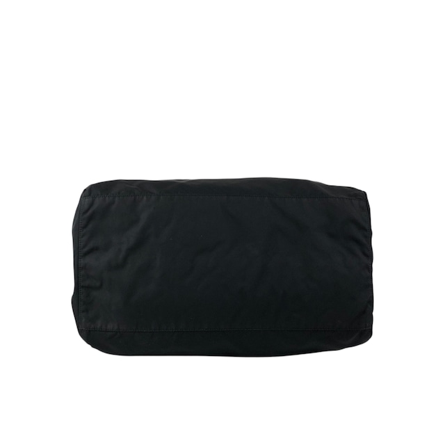 PRADA プラダ ハンドバッグ ブラック トライアングルロゴ ナイロン ミニボストン vintage ヴィンテージ オールド ycwtum