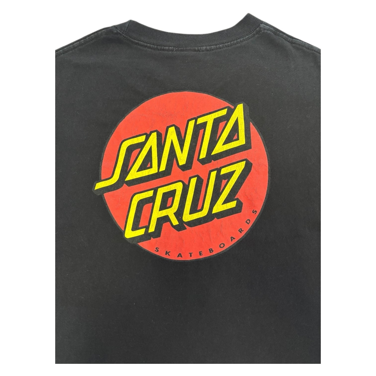 SANTA CRUZ ロゴ ビンテージTシャツ SANTA CRUZ】サンタクルーズ ドットロゴバックプリント Vintage T
