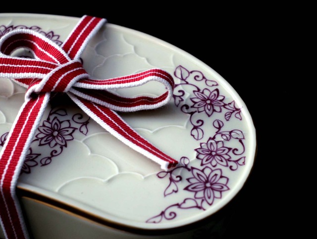 ＊mayuhako＊　マロン花唐草　内黒＆内白