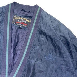 PAUL&SHARK silk cardigan blouson
