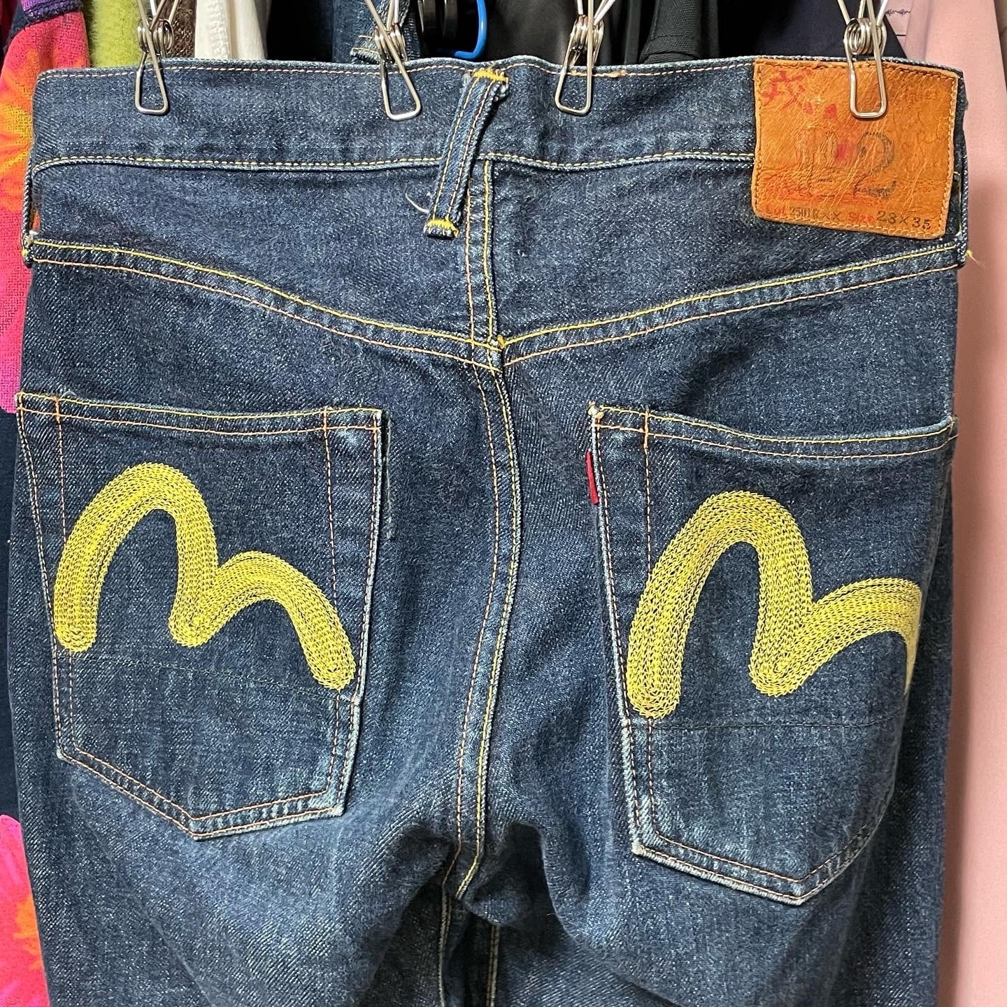 EVISU No.2 2501RXX デニム ジーンズ 28×35 初期 U無し エビス 