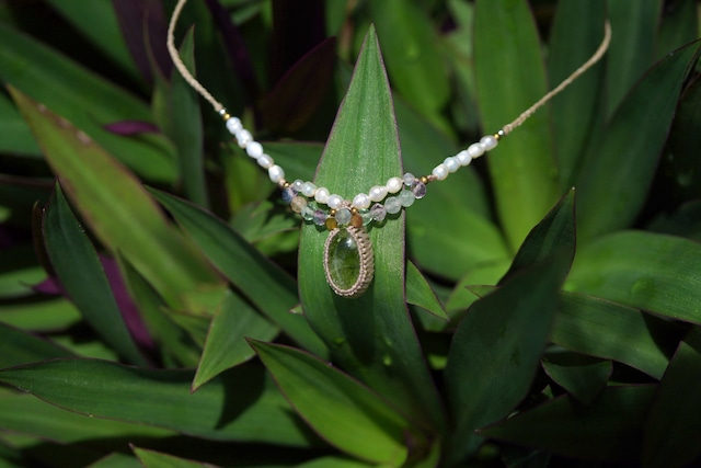 Peridot ネックレス2751