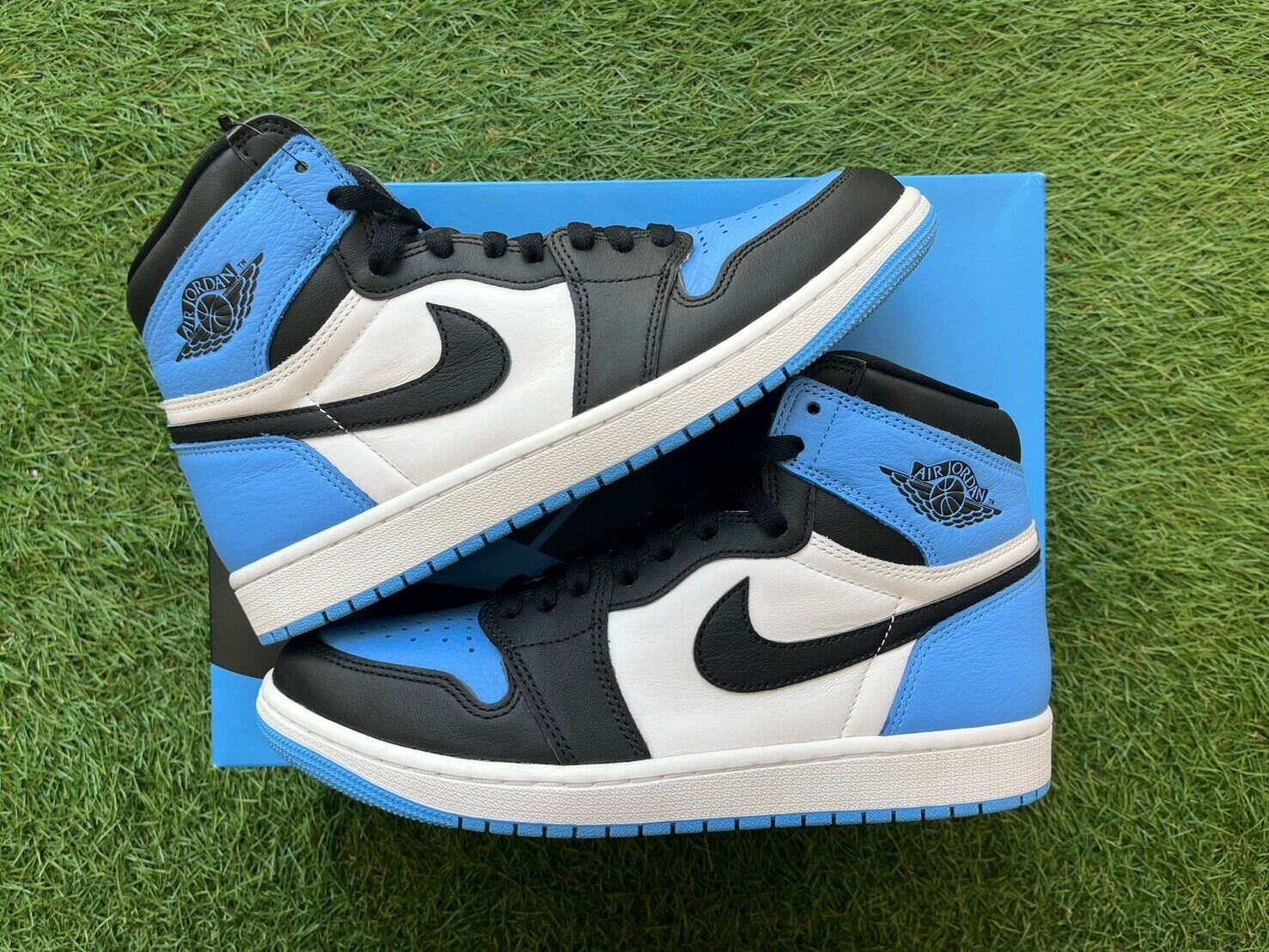 NIKE AIR JORDAN 1 RETRO HIGH OG UNC TOE DZ5485-400 27.5cm 45609  