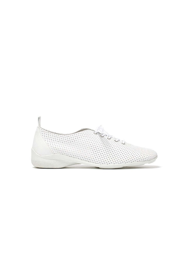 [OPEN YY] PUNCHED DOT OXFORD FLATS, WHITE 正規品 韓国ブランド 韓国通販 韓国代行 韓国ファッション オープン ワイワイ 日本 店舗