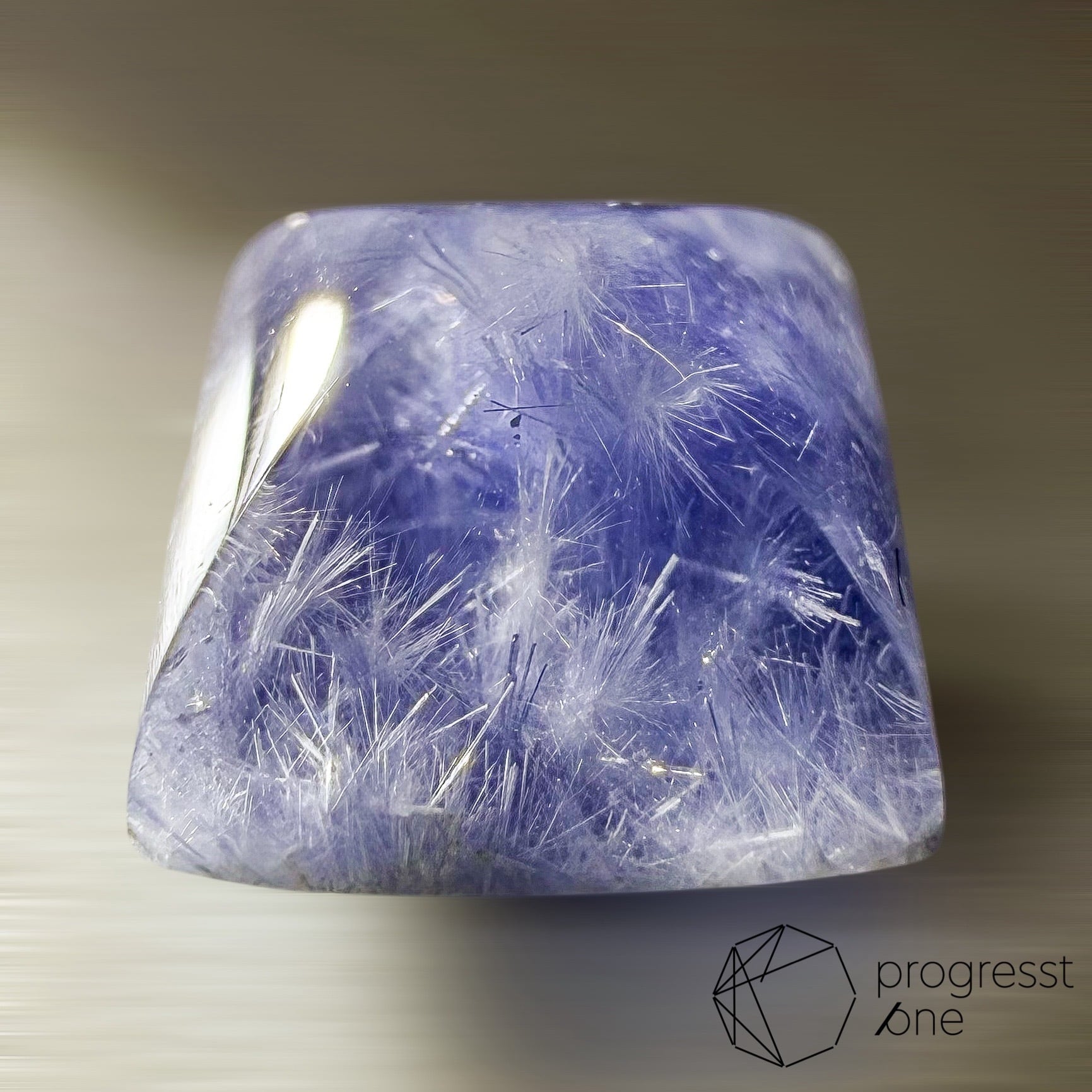 デュモルチェライトインクォーツ2.02ct | progresstone