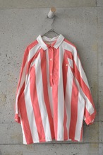 Wide striped raglan shirt