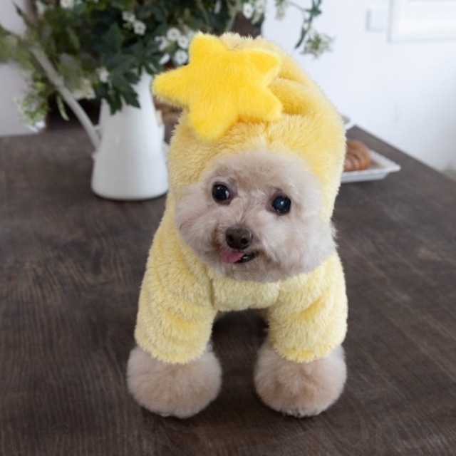 star fluffy rompers