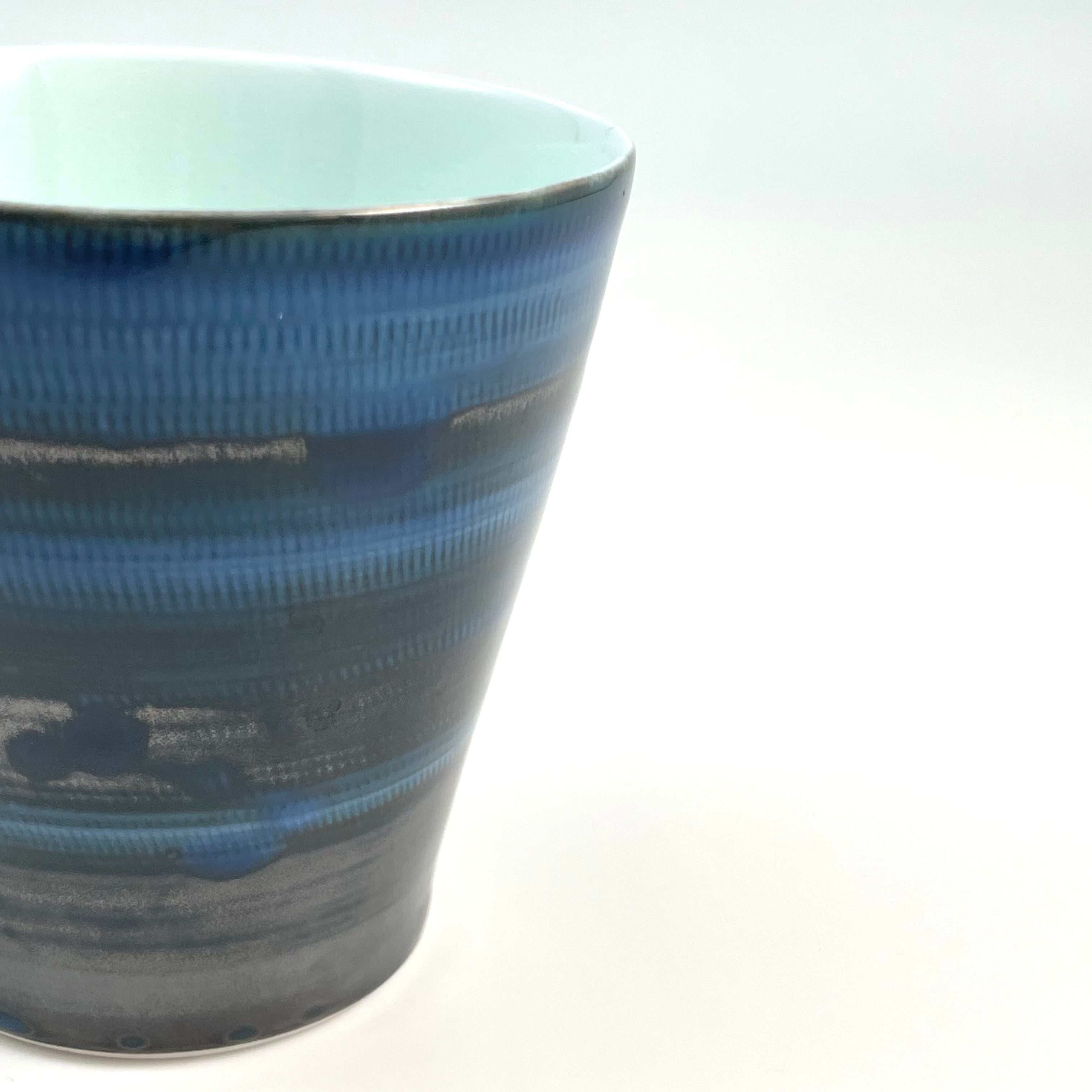 波佐見焼：飛びかんな文様フリーカップ | 波佐見焼 福春online