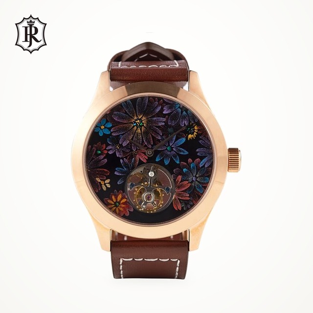 JOHNNYROGER メンズ腕時計 フライングトゥールビヨン Fiore ⼿巻き JRFG8106 JRFG8113 45mm